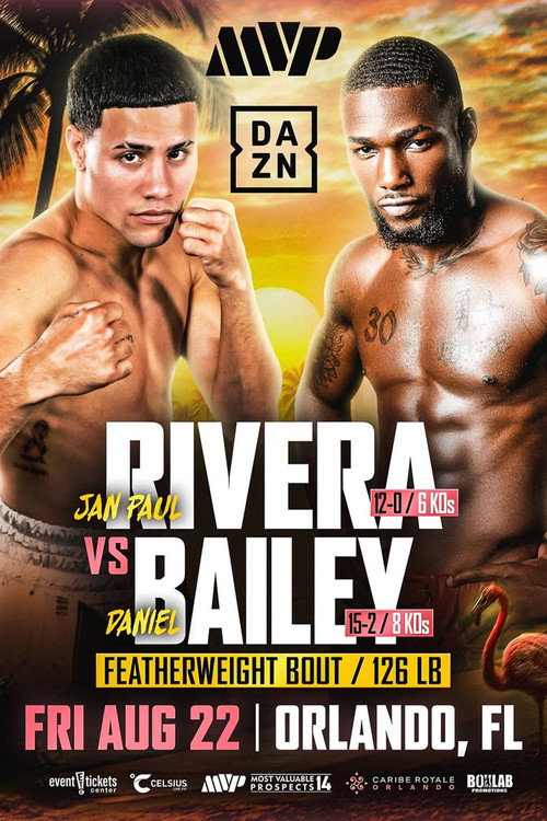 Movie poster for Jan Paul Rivera vs. Daniel Bailey (2025)
