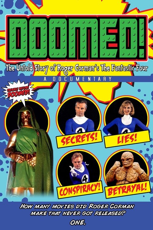 Movie poster for Doomed! The Untold Story of Roger Corman's The Fantastic Four (2015)