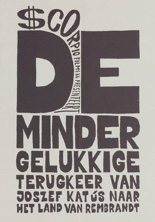 Movie poster for Joszef Katús's Not Too Fortunate Return to the Land of Rembrandt (1966)