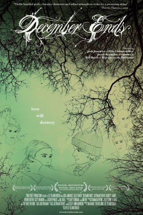 Movie poster for December Ends (2006)