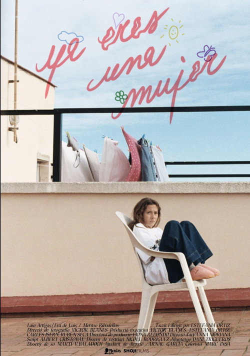 Movie poster for a little woman (2023)