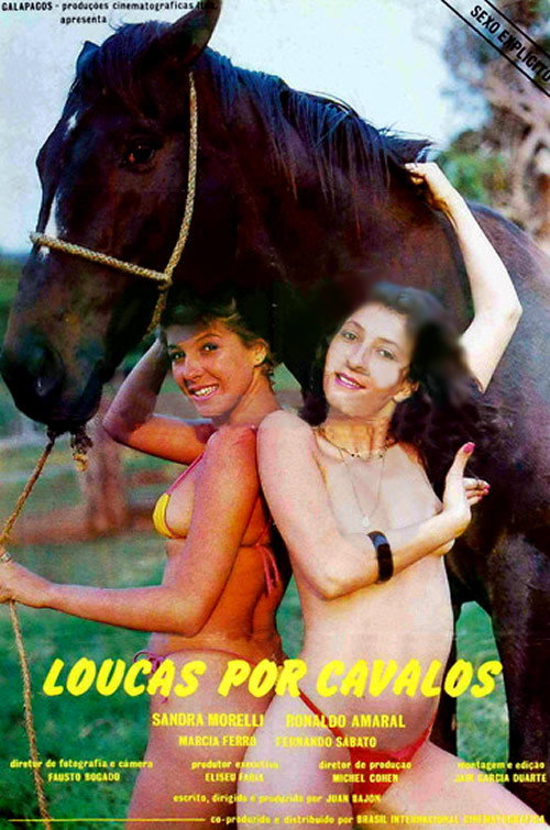 Movie poster for Loucas Por Cavalos (1986)