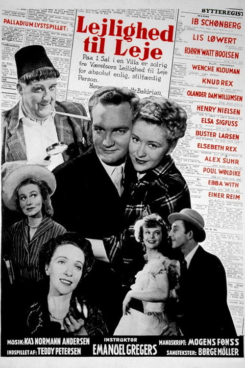 Movie poster for Lejlighed til leje (1949)