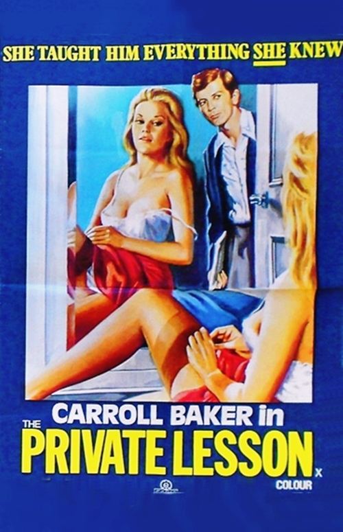Movie poster for The Private Lesson (1975)