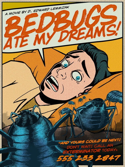 Movie poster for Bedbugs Ate My Dreams! (2023)