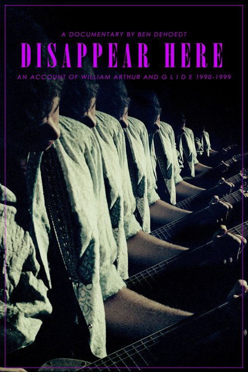 Movie poster for Disappear Here (2025)