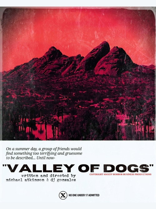 Movie poster for Valley Of Dogs