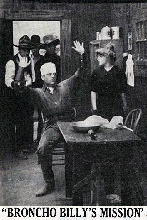 Movie poster for Broncho Billy's Mission (1914)