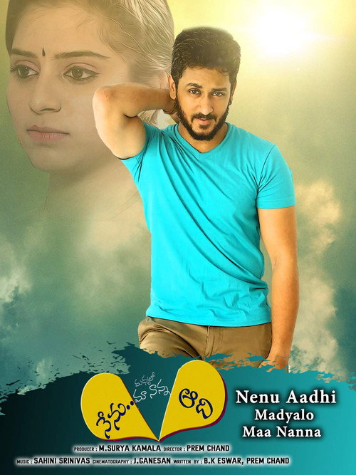 Movie poster for Nenu Aadhi Madyalo Maa Nanna (2019)