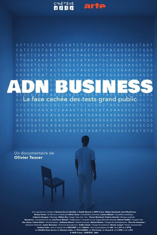 Movie poster for DNA business, a gene gold rush (2025)