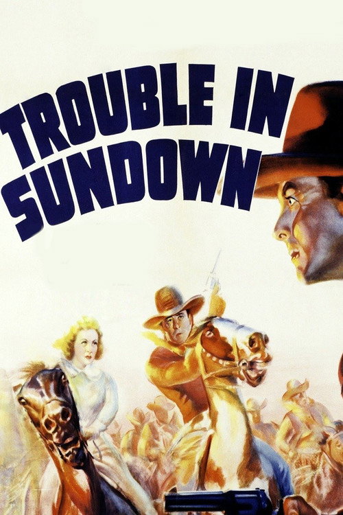 Movie poster for Trouble in Sundown (1939)