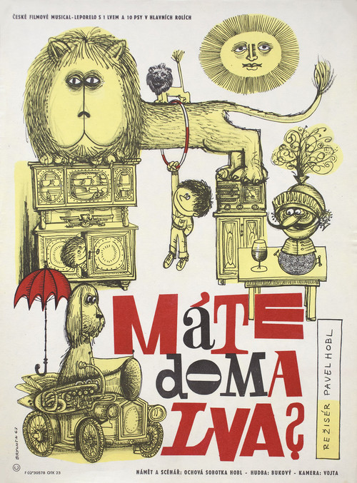 Movie poster for Do You Keep a Lion at Home? (1964)