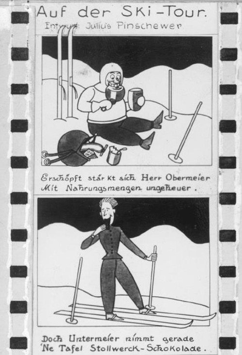 Movie poster for Auf der Ski-Tour (1926)