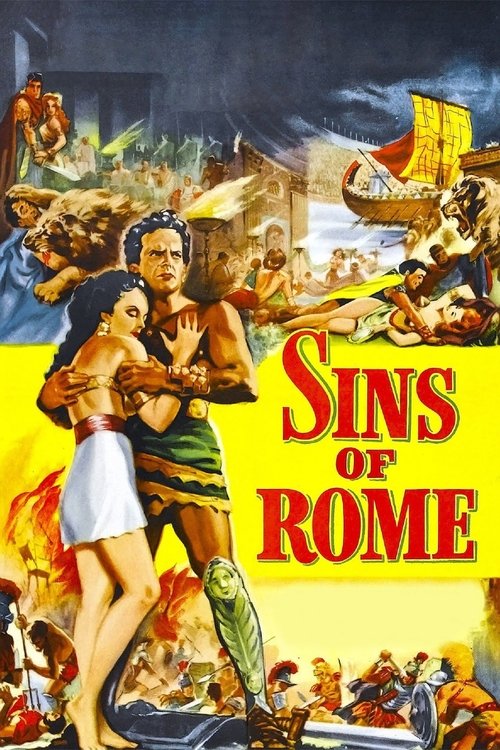 Movie poster for Sins of Rome (1953)