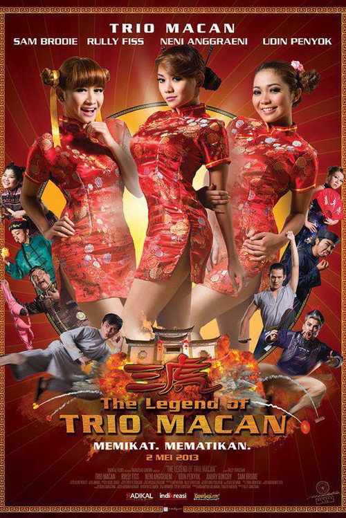 Movie poster for The Legend of Trio Macan (2013)