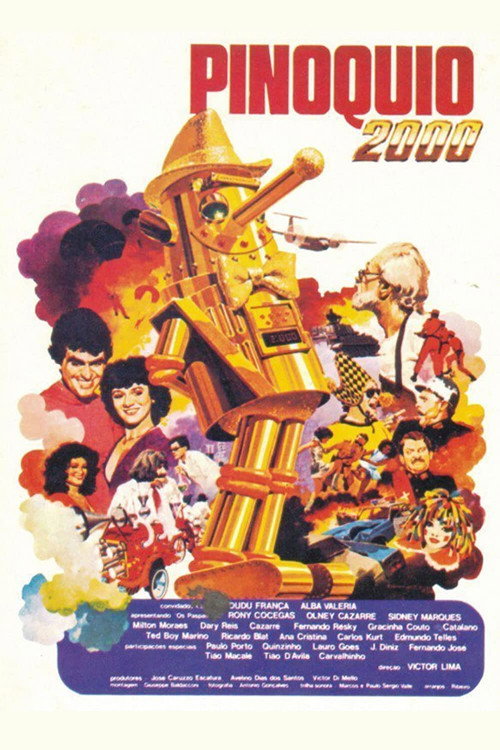 Movie poster for Os Paspalhões em Pinóquio 2000 (1980)