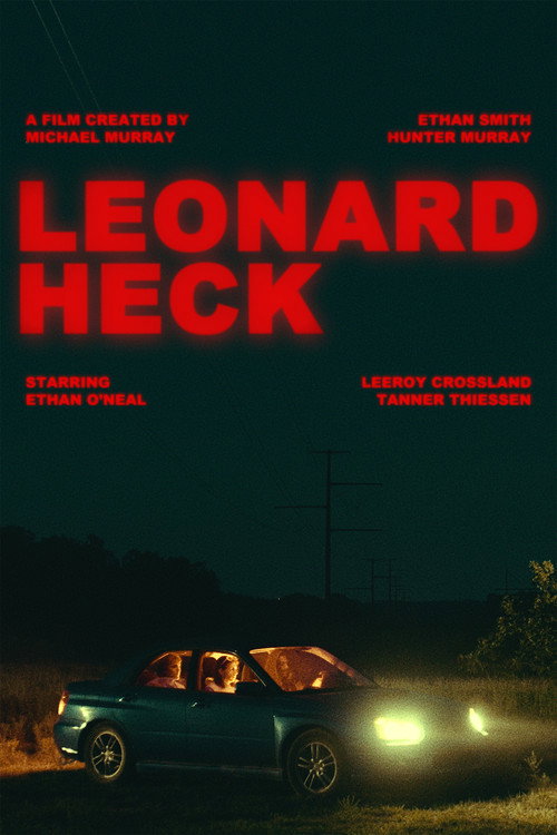 Movie poster for Leonard Heck (Short Film)