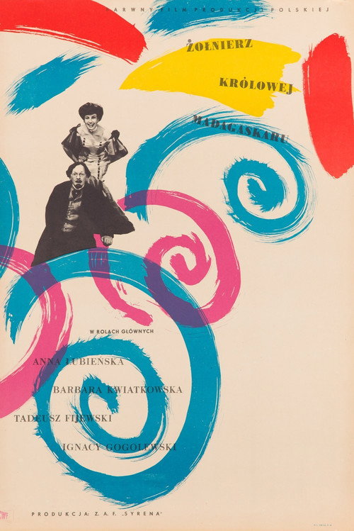 Movie poster for Żołnierz królowej Madagaskaru (1958)