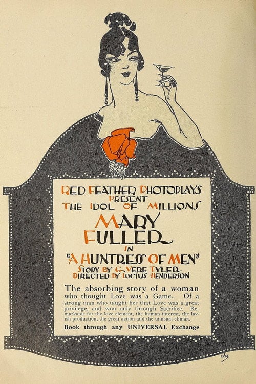 Movie poster for A Huntress of Men (1916)