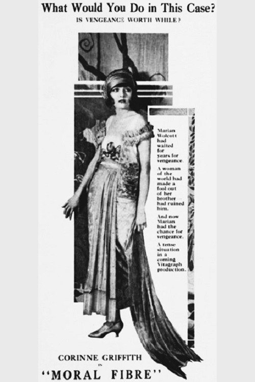 Movie poster for Moral Fibre (1921)