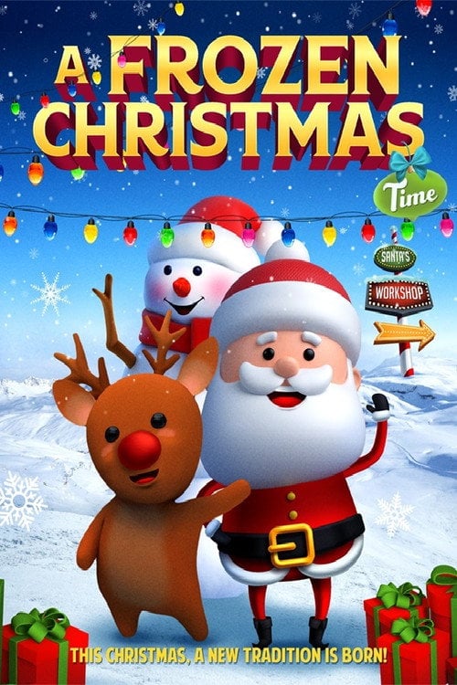 Movie poster for A Frozen Christmas Time (2019)