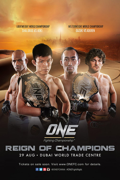 Movie poster for ONE Championship 19: Reign of Champions (2014)