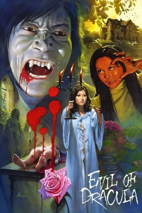 Movie poster for Evil of Dracula (1974)