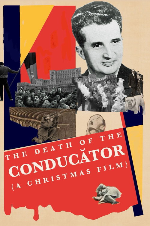 Movie poster for The death of the Conducător (A Christmas film)