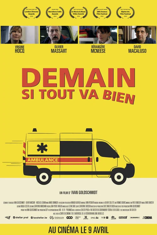 Movie poster for Demain, si tout va bien (2025)