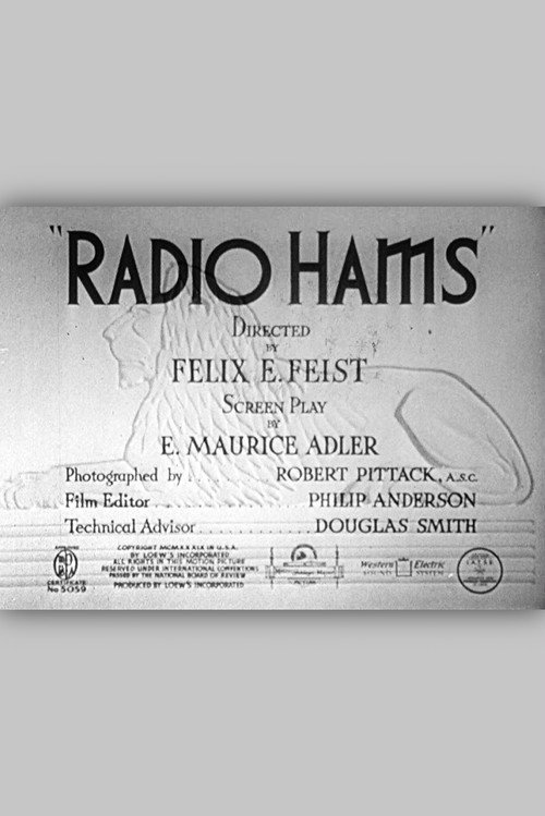 Movie poster for Radio Hams (1939)