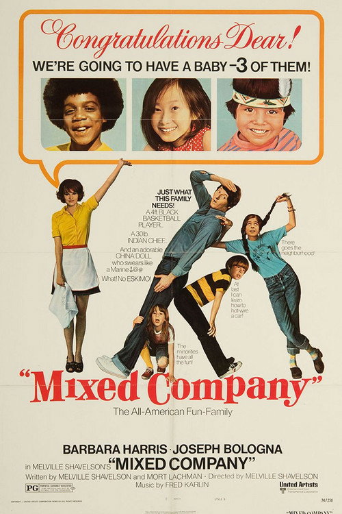 Movie poster for Mixed Company (1974)