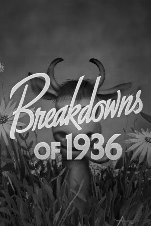 Movie poster for Breakdowns of 1936 (1936)