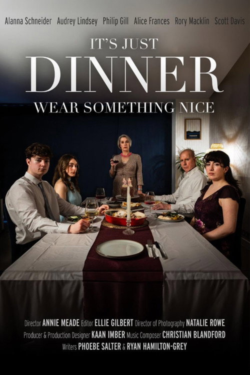 Movie poster for It's Just Dinner, Wear Something Nice (2024)
