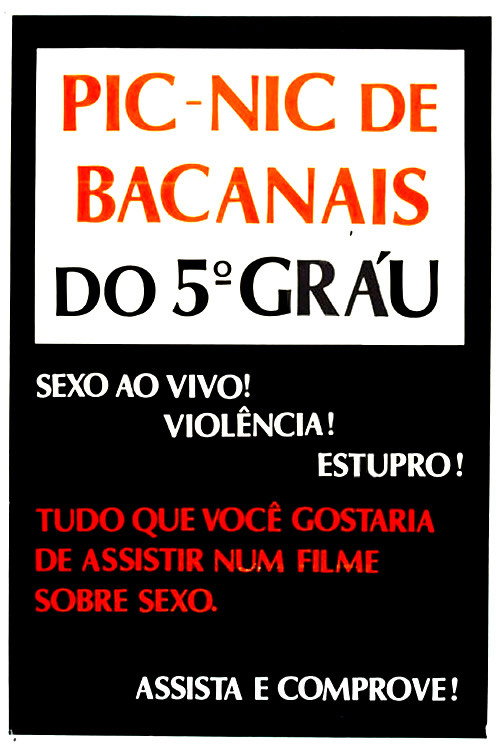 Movie poster for Pic-Nic do Sexo (1983)