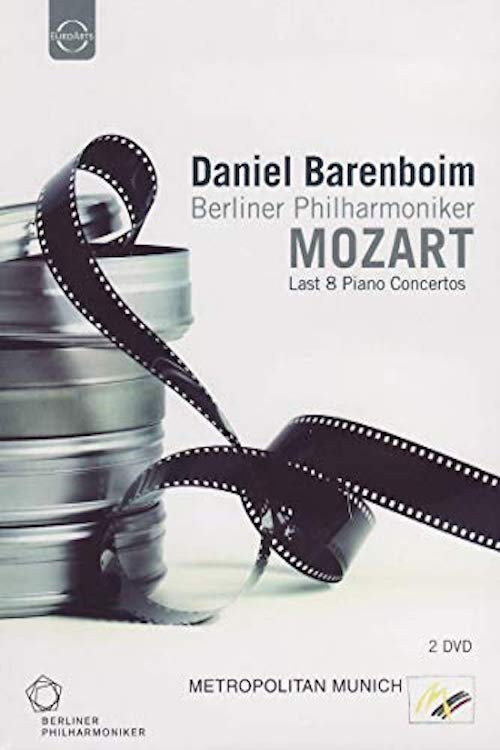 Movie poster for Mozart Last 8 Piano Concertos (Daniel Barenboim) (1989)