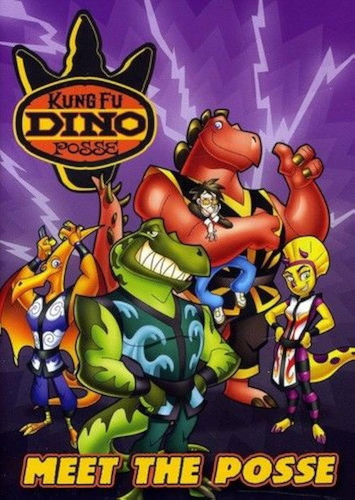 Series poster for Kung Fu Dino Posse (2009)