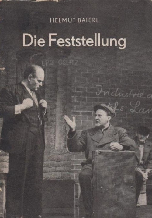 Movie poster for Die Feststellung (1958)