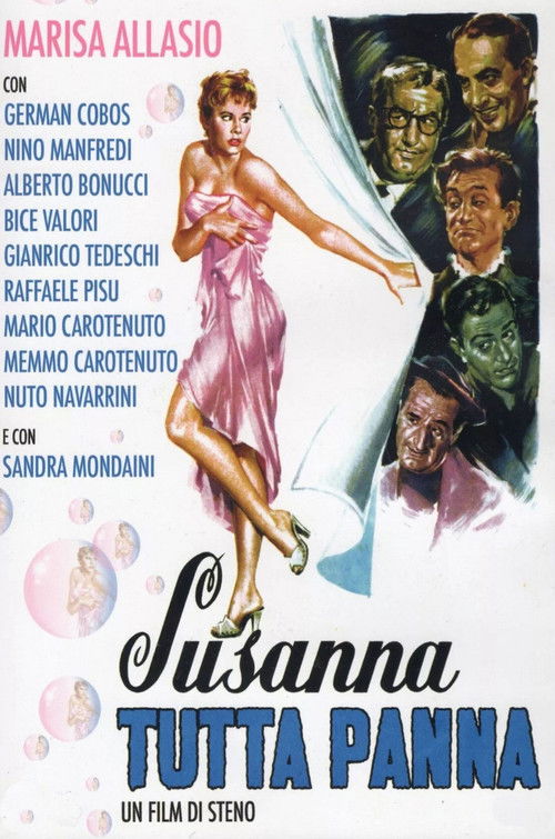 Movie poster for Susanna tutta panna (1957)