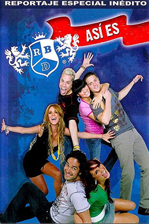 Movie poster for Así Es RBD (2007)