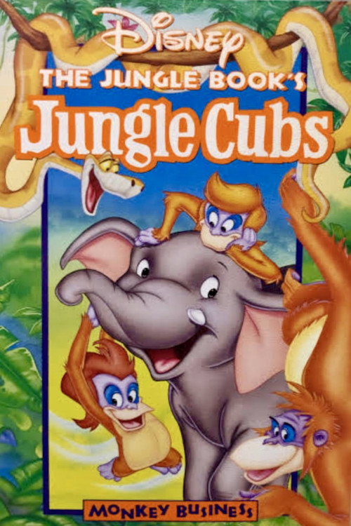 Movie poster for Jungle Cubs (Volume 3): Monkey Business (1998)