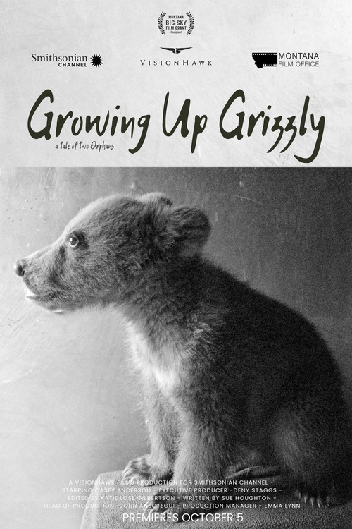 Movie poster for Growing Up Grizzly: A Tale of Two Orphans (2022)