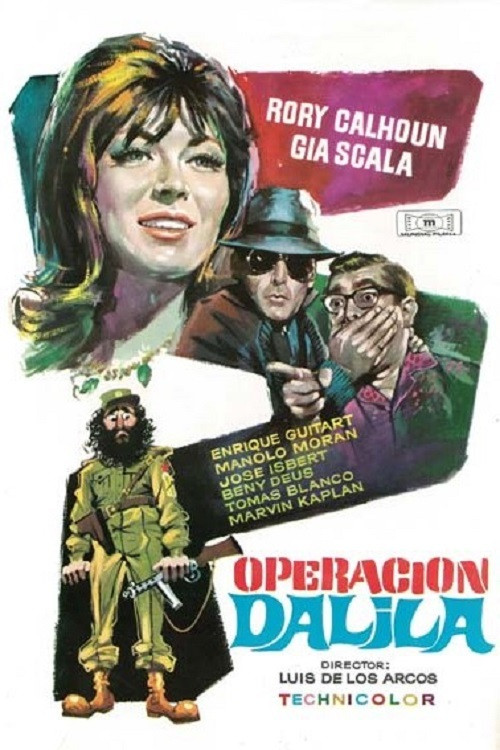 Movie poster for Operation Delilah (1967)