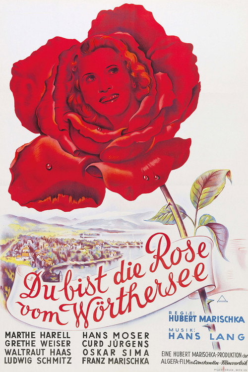 Movie poster for Du bist die Rose vom Wörthersee (1951)
