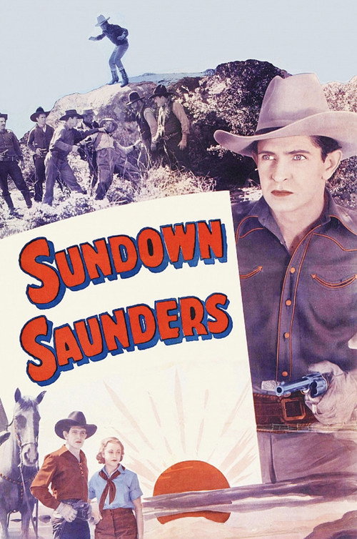 Movie poster for Sundown Saunders (1935)
