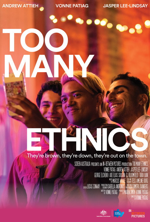 Movie poster for Too Many Ethnics (2023)