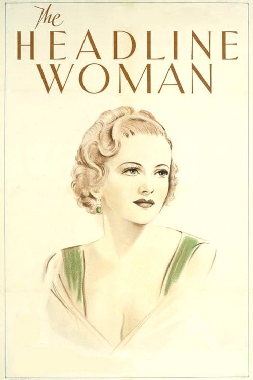 Movie poster for The Headline Woman (1935)