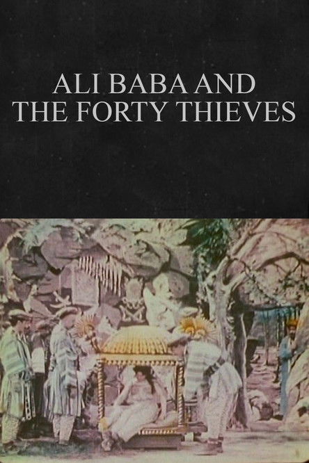 Movie poster for Ali Baba and the Forty Thieves (1907)