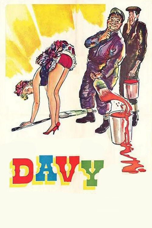 Movie poster for Davy (1958)