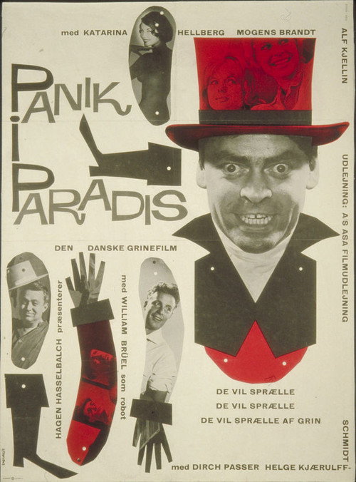 Movie poster for Panik i paradis (1960)
