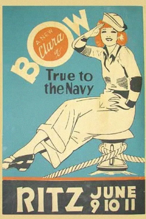 Movie poster for True to the Navy (1930)